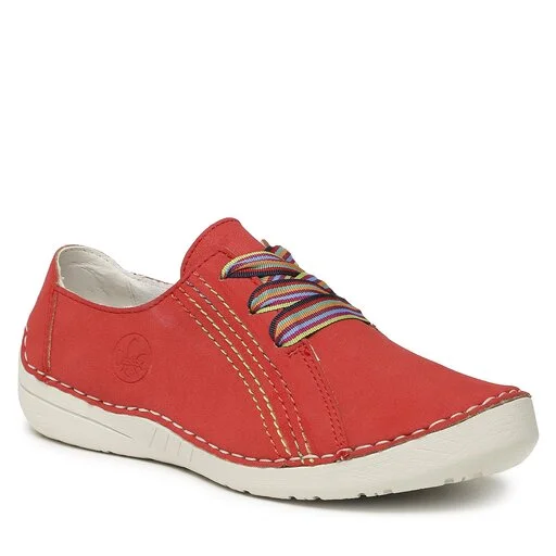 Chaussures Basses Rieker 52508-33 Rot 1 Chaussures Basses Rieker 52508-33 Rot