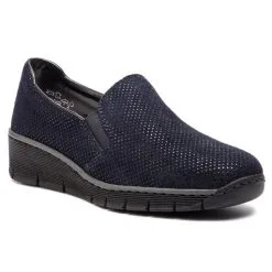 Chaussures Basses Rieker 53766-18 Blau