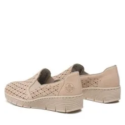 Chaussures Basses Rieker 53795-60 Beige -Rieker chaussures basses rieker 53795 60 beige 2