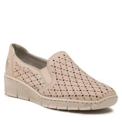 Chaussures Basses Rieker 53795-60 Beige