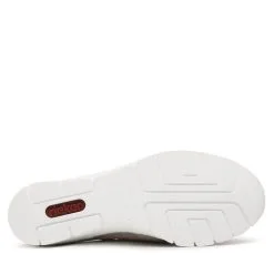 Chaussures Basses Rieker 537B0-62 Beige -Rieker chaussures basses rieker 537b0 62 beige 2