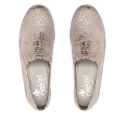 Chaussures Basses Rieker 537B0-62 Beige -Rieker chaussures basses rieker 537b0 62 beige 3
