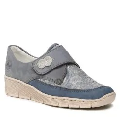 Chaussures Basses Rieker 537C0-15 Blau