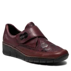 Chaussures Basses Rieker 537C0-35 Rot