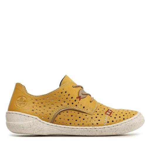 Chaussures Basses Rieker 54511-68 Gelb 2 Chaussures Basses Rieker 54511-68 Gelb – Image 2
