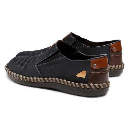 Chaussures Basses Rieker B2457-14 Blau 3 Chaussures Basses Rieker B2457-14 Blau – Image 3