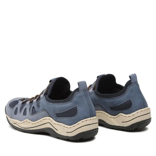 Chaussures Basses Rieker L0546-14 Blau 3 Chaussures Basses Rieker L0546-14 Blau – Image 3