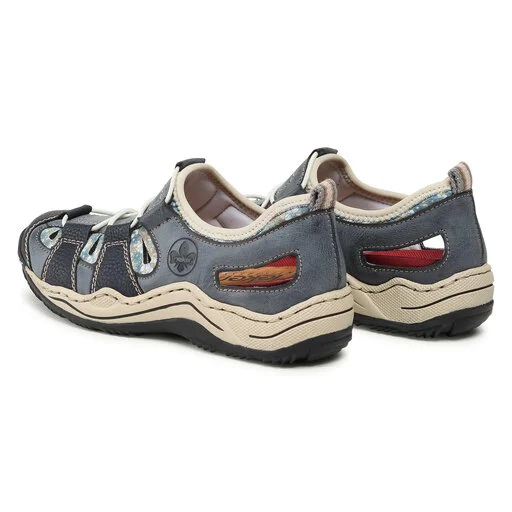Chaussures Basses Rieker L0561-14 Blau 3 Chaussures Basses Rieker L0561-14 Blau – Image 3