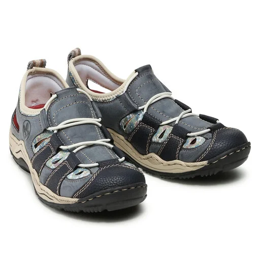 Chaussures Basses Rieker L0561-14 Blau 5 Chaussures Basses Rieker L0561-14 Blau – Image 5
