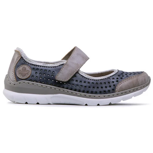 Chaussures Basses Rieker L32B5-42 Blau Kombi 2 Chaussures Basses Rieker L32B5-42 Blau Kombi – Image 2