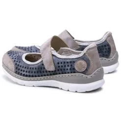 Chaussures Basses Rieker L32B5-42 Blau Kombi 8 Chaussures Basses Rieker L32B5-42 Blau Kombi -Rieker chaussures basses rieker l32b5 42 blau kombi 2