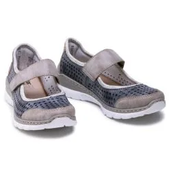 Chaussures Basses Rieker L32B5-42 Blau Kombi 10 Chaussures Basses Rieker L32B5-42 Blau Kombi -Rieker chaussures basses rieker l32b5 42 blau kombi 4