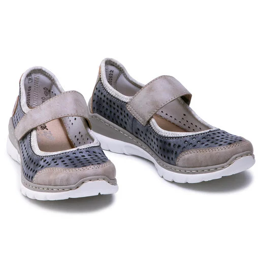 Chaussures Basses Rieker L32B5-42 Blau Kombi 5 Chaussures Basses Rieker L32B5-42 Blau Kombi – Image 5