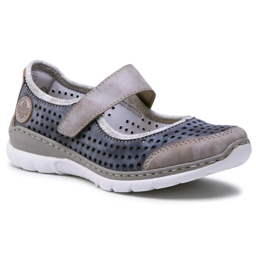 Chaussures Basses Rieker L32B5-42 Blau Kombi 1 Chaussures Basses Rieker L32B5-42 Blau Kombi