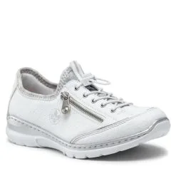 Rieker 35 Chaussures Basses Rieker L32P2-80 Weiss