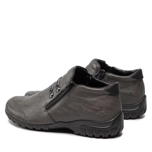 Chaussures Basses Rieker L4658-45 Grau 3 Chaussures Basses Rieker L4658-45 Grau – Image 3