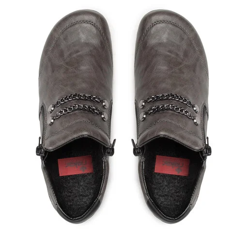 Chaussures Basses Rieker L4658-45 Grau 5 Chaussures Basses Rieker L4658-45 Grau – Image 5