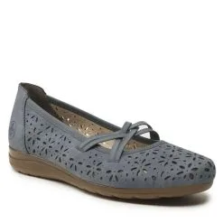 Chaussures Basses Rieker L9356-10 Blue