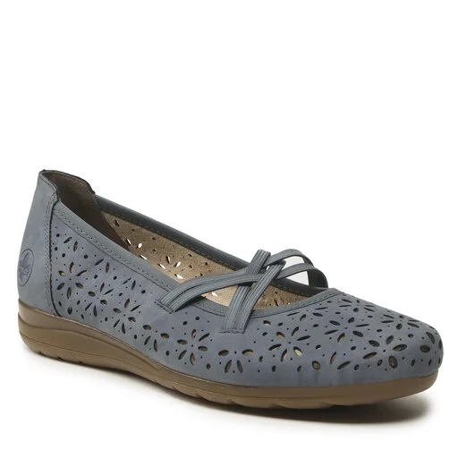 Chaussures Basses Rieker L9356-10 Blue 1 Chaussures Basses Rieker L9356-10 Blue