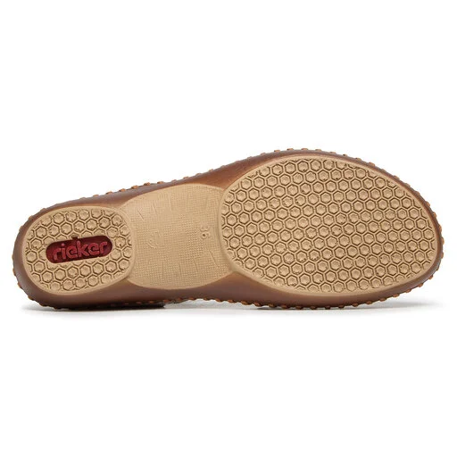 Chaussures Basses Rieker M1656-62 Beige 4 Chaussures Basses Rieker M1656-62 Beige – Image 4