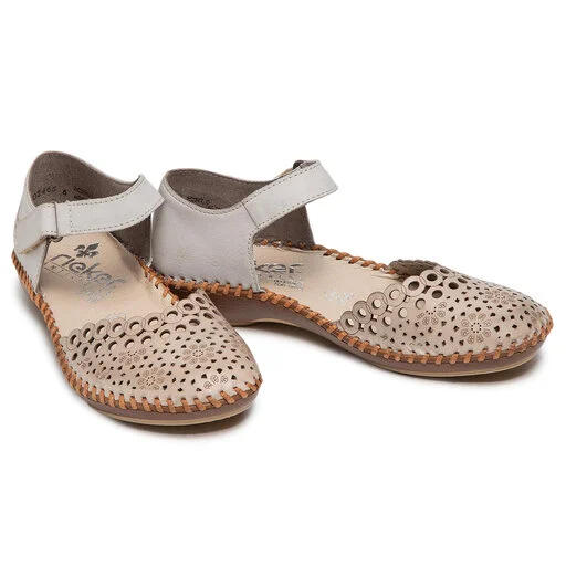 Chaussures Basses Rieker M1656-62 Beige 5 Chaussures Basses Rieker M1656-62 Beige – Image 5