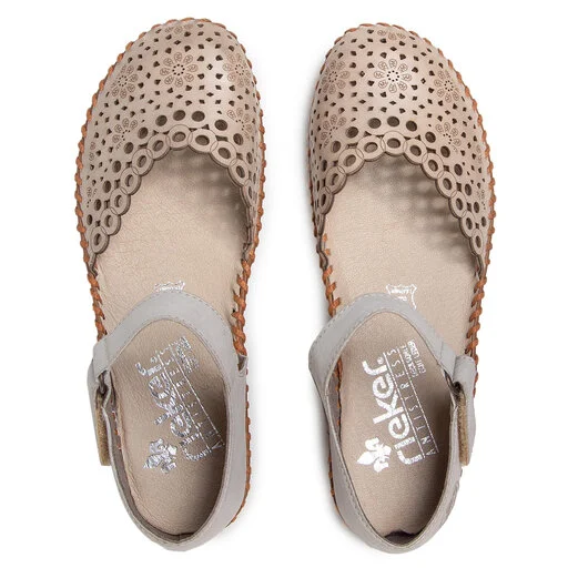 Chaussures Basses Rieker M1656-62 Beige 6 Chaussures Basses Rieker M1656-62 Beige – Image 6