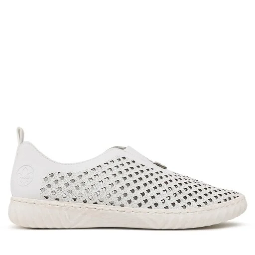 Chaussures Basses Rieker N0965-80 Weiss 2 Chaussures Basses Rieker N0965-80 Weiss – Image 2