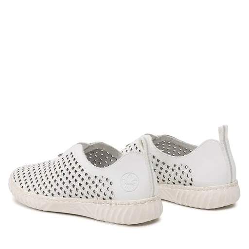 Chaussures Basses Rieker N0965-80 Weiss 3 Chaussures Basses Rieker N0965-80 Weiss – Image 3