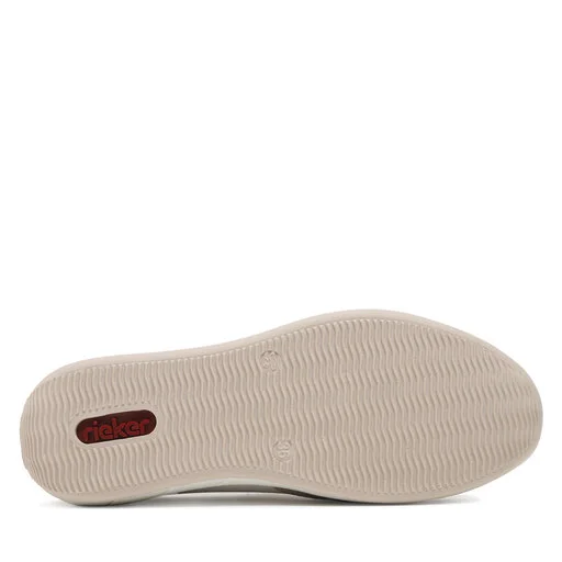 Chaussures Basses Rieker N1151-61 Weiss Kombi 4 Chaussures Basses Rieker N1151-61 Weiss Kombi – Image 4