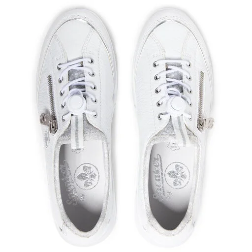 Chaussures Basses Rieker N2162-80 Weiss 6 Chaussures Basses Rieker N2162-80 Weiss – Image 6