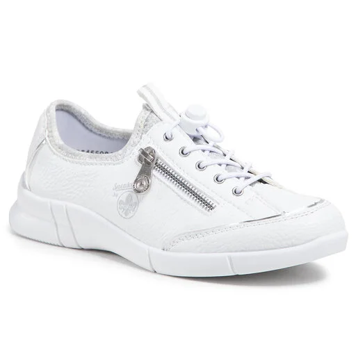 Chaussures Basses Rieker N2162-80 Weiss 1 Chaussures Basses Rieker N2162-80 Weiss