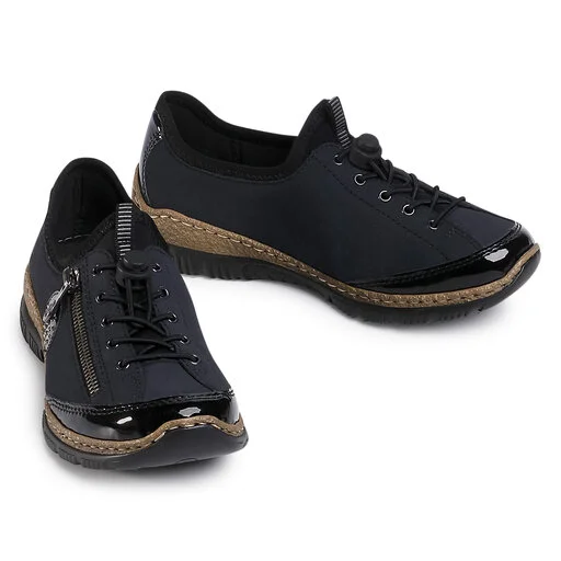 Chaussures Basses Rieker N3268-01 Blau Kombi 5 Chaussures Basses Rieker N3268-01 Blau Kombi – Image 5