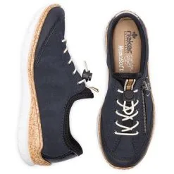Chaussures Basses Rieker N4263-14 Blau -Rieker chaussures basses rieker n4263 14 blau 4