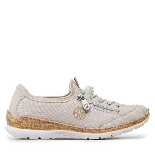 Chaussures Basses Rieker N4263-81 Weiss 2 Chaussures Basses Rieker N4263-81 Weiss – Image 2