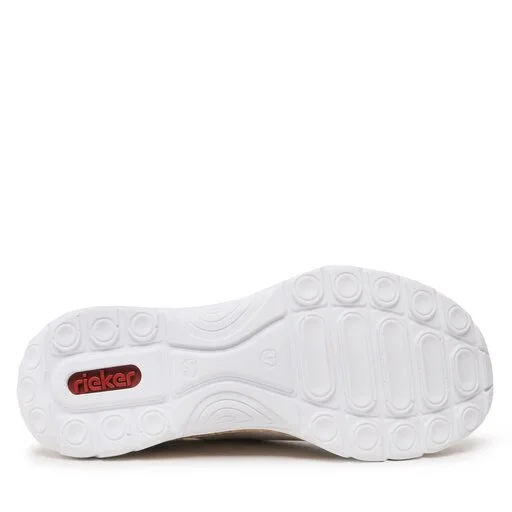 Chaussures Basses Rieker N4263-81 Weiss 4 Chaussures Basses Rieker N4263-81 Weiss – Image 4