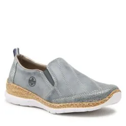 Chaussures Basses Rieker N4274-12 Blau