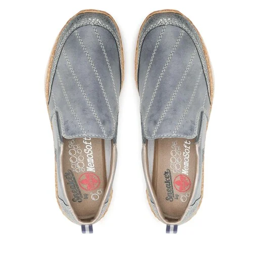 Chaussures Basses Rieker N4274-12 Blau 5 Chaussures Basses Rieker N4274-12 Blau – Image 5