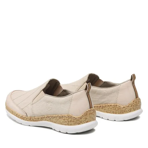 Chaussures Basses Rieker N4274-60 Beige 3 Chaussures Basses Rieker N4274-60 Beige – Image 3