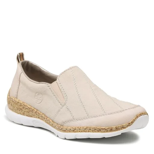Chaussures Basses Rieker N4274-60 Beige 1 Chaussures Basses Rieker N4274-60 Beige