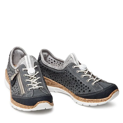 Chaussures Basses Rieker N42P6-14 Blau 5 Chaussures Basses Rieker N42P6-14 Blau – Image 5