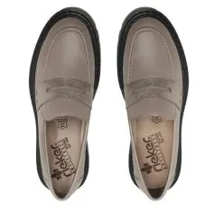 Chaussures Basses Rieker Z9658-64 Beige -Rieker chaussures basses rieker z9658 64 beige 4