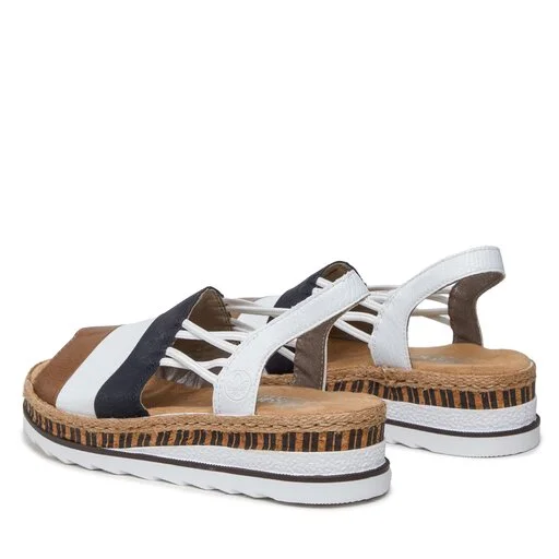 Espadrilles Rieker V79S1-65 Beige Kombi 3 Espadrilles Rieker V79S1-65 Beige Kombi – Image 3