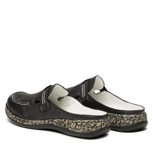 Mules / Sandales De Bain Rieker 46393-00 Schwarz 3 Mules / Sandales De Bain Rieker 46393-00 Schwarz – Image 3