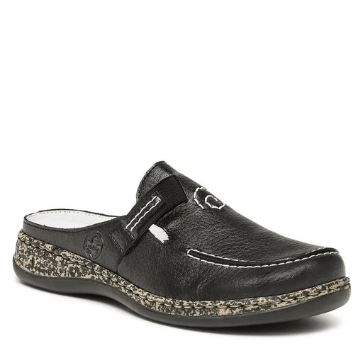 Mules / Sandales De Bain Rieker 46393-00 Schwarz 1 Mules / Sandales De Bain Rieker 46393-00 Schwarz