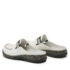 Mules / Sandales De Bain Rieker 46393-80 Weiss 7 Mules / Sandales De Bain Rieker 46393-80 Weiss -Rieker mules sandales de bain rieker 46393 80 weiss 2