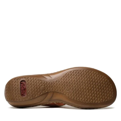 Mules / Sandales De Bain Rieker 60898-38 Orange 4 Mules / Sandales De Bain Rieker 60898-38 Orange – Image 4