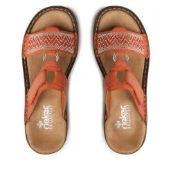 Mules / Sandales De Bain Rieker 60898-38 Orange 9 Mules / Sandales De Bain Rieker 60898-38 Orange -Rieker mules sandales de bain rieker 60898 38 orange 4