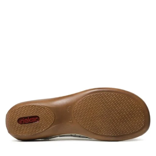 Mules / Sandales De Bain Rieker 65996-80 Weiss 4 Mules / Sandales De Bain Rieker 65996-80 Weiss – Image 4