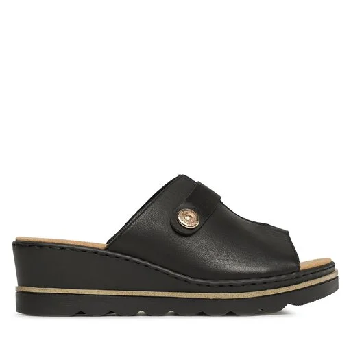 Mules / Sandales De Bain Rieker 67496-00 Schwarz 2 Mules / Sandales De Bain Rieker 67496-00 Schwarz – Image 2