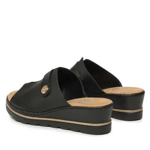 Mules / Sandales De Bain Rieker 67496-00 Schwarz 3 Mules / Sandales De Bain Rieker 67496-00 Schwarz – Image 3